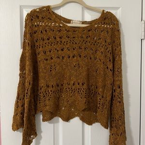 EUC Altar’d State crocheted sweater